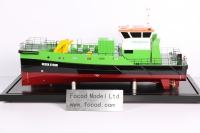 custom made model of 25.8m Offshore Supply Ship